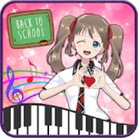Manga Piano School Tiles Anime : Love Heart Girls