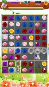 Rose Garden Flowers - New Flower Blast Game Screen Shot 5