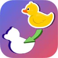 Stickers puzzles game for kids