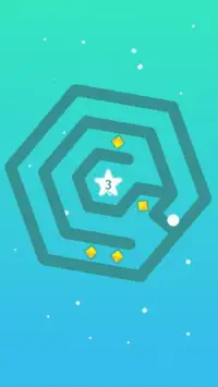 Balls Stars: Go and Rotate Circles to Hole Screen Shot 6