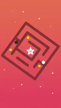 Balls Stars: Go and Rotate Circles to Hole Screen Shot 5