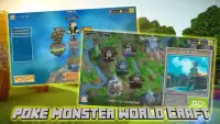 Poke Monster World Block Craft Screen Shot 4