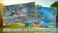 Poke Monster World Block Craft Screen Shot 3