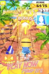 Subway Minion Banana Running Simulator Screen Shot 1