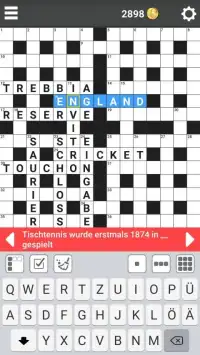 Crossword German Puzzles Free Screen Shot 1