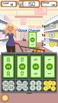 Supermarket Cashier - Cash Register & Money Game Screen Shot 2