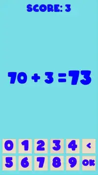Math Trainer: Addition Screen Shot 3