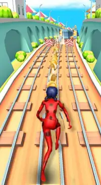 Subway Lady Runner :Super Adventure 3D Game Screen Shot 3