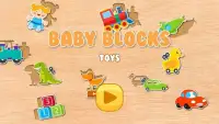 Baby Toy Shape Blocks Puzzle - Educational Game Screen Shot 1