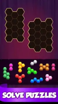 Hexagon Puzzle - Block Matching Game Screen Shot 1