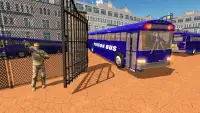 Army Bus Prisoner Transport 2019 Screen Shot 0