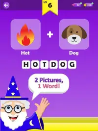 WordWhiz: Fun Word Games, Offline Brain Game Screen Shot 1