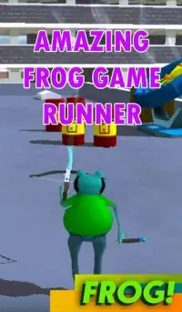 Amazing Frog Game Runner - Frog Craft Screen Shot 1