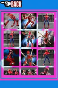 Warrior Spider Hero Man Puzzles Screen Shot 0