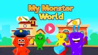 My Monster World - Town Play Games for Kids Screen Shot 13