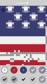 Flags pixel art - Color by Number Flags Screen Shot 1