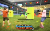Kids Paintball Combat Shooting Training Arena 2 Screen Shot 1