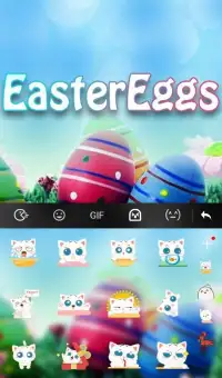Easter Eggs Keyboard Theme Screen Shot 12