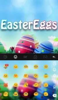 Easter Eggs Keyboard Theme Screen Shot 3