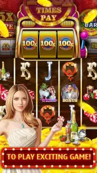Slots - Lucky Vegas Slot Machine Casinos Screen Shot 1