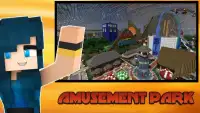 Park Builder Craft - Part: Roller Coaster Screen Shot 1
