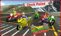 Kids MotorBike Rider Race 3D Screen Shot 23