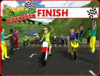 Kids MotorBike Rider Race 3D Screen Shot 10