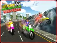 Kids MotorBike Rider Race 3D Screen Shot 5