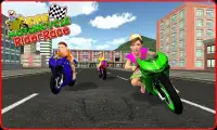 Kids MotorBike Rider Race 3D Screen Shot 27