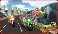 Kids MotorBike Rider Race 3D Screen Shot 25
