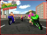 Kids MotorBike Rider Race 3D Screen Shot 16