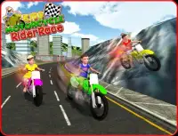 Kids MotorBike Rider Race 3D Screen Shot 15