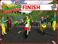 Kids MotorBike Rider Race 3D Screen Shot 0