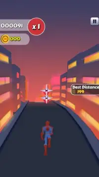 Spider Subway Hero Man Screen Shot 3