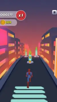Spider Subway Hero Man Screen Shot 6