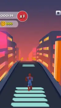 Spider Subway Hero Man Screen Shot 2