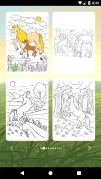 Horse Coloring Pages Screen Shot 6