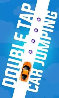 Double Tap Car Jumping Dash Run Game 2019 Screen Shot 1
