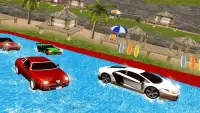 Water Slide Car Racing adventure 2019 Screen Shot 4