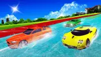 Water Slide Car Racing adventure 2019 Screen Shot 3