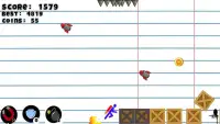 Stickman Jetpack Screen Shot 3