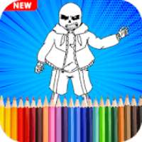 Undertale Coloring Pages Game