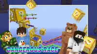 Pixel World,Lucky Block Race + Skins for Minecraft Screen Shot 1
