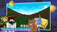 Pixel World,Lucky Block Race + Skins for Minecraft Screen Shot 3