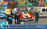sniper pixel gungster : city war Screen Shot 0