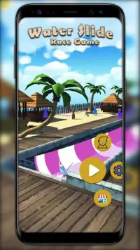 Water Slide Race Game Screen Shot 3