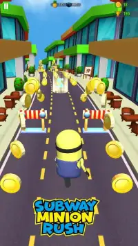 Subway Banana Run - Minion Adventure Rush Screen Shot 1