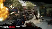 Tunnel Dead Hunter- Best Doomsday Zombie Survival Screen Shot 6