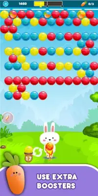 Bunny Bubble Pop: Bubble Shooter Screen Shot 2