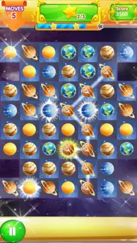 Planets Match3 Puzzle Screen Shot 5